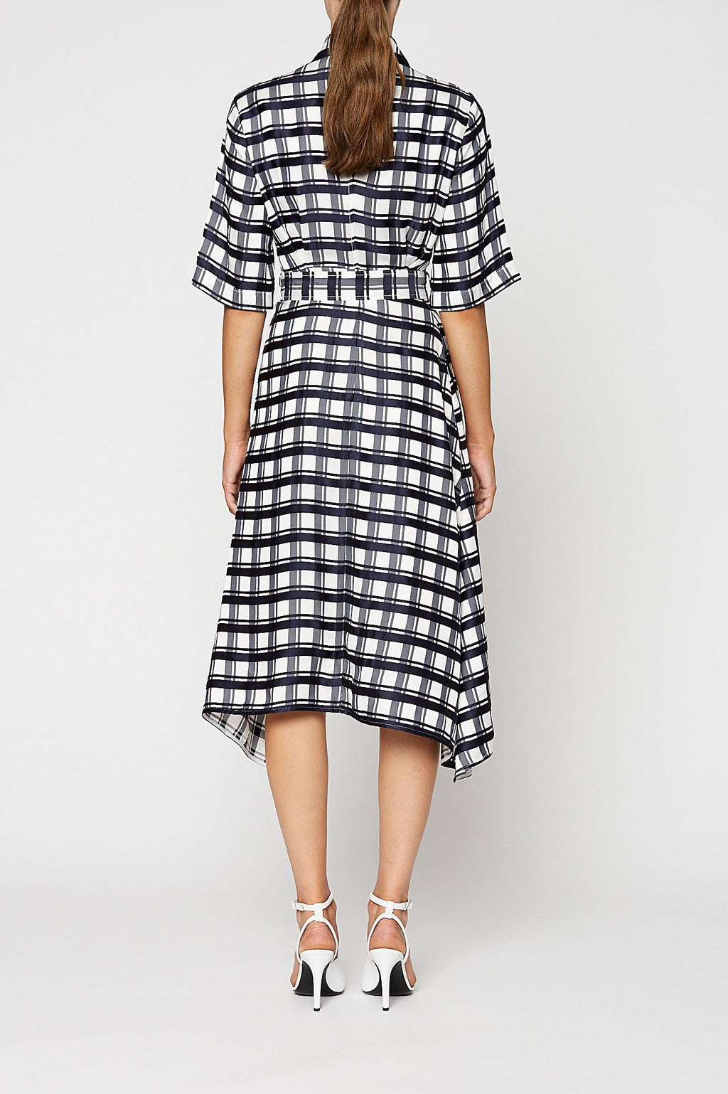 CHECK DRESS