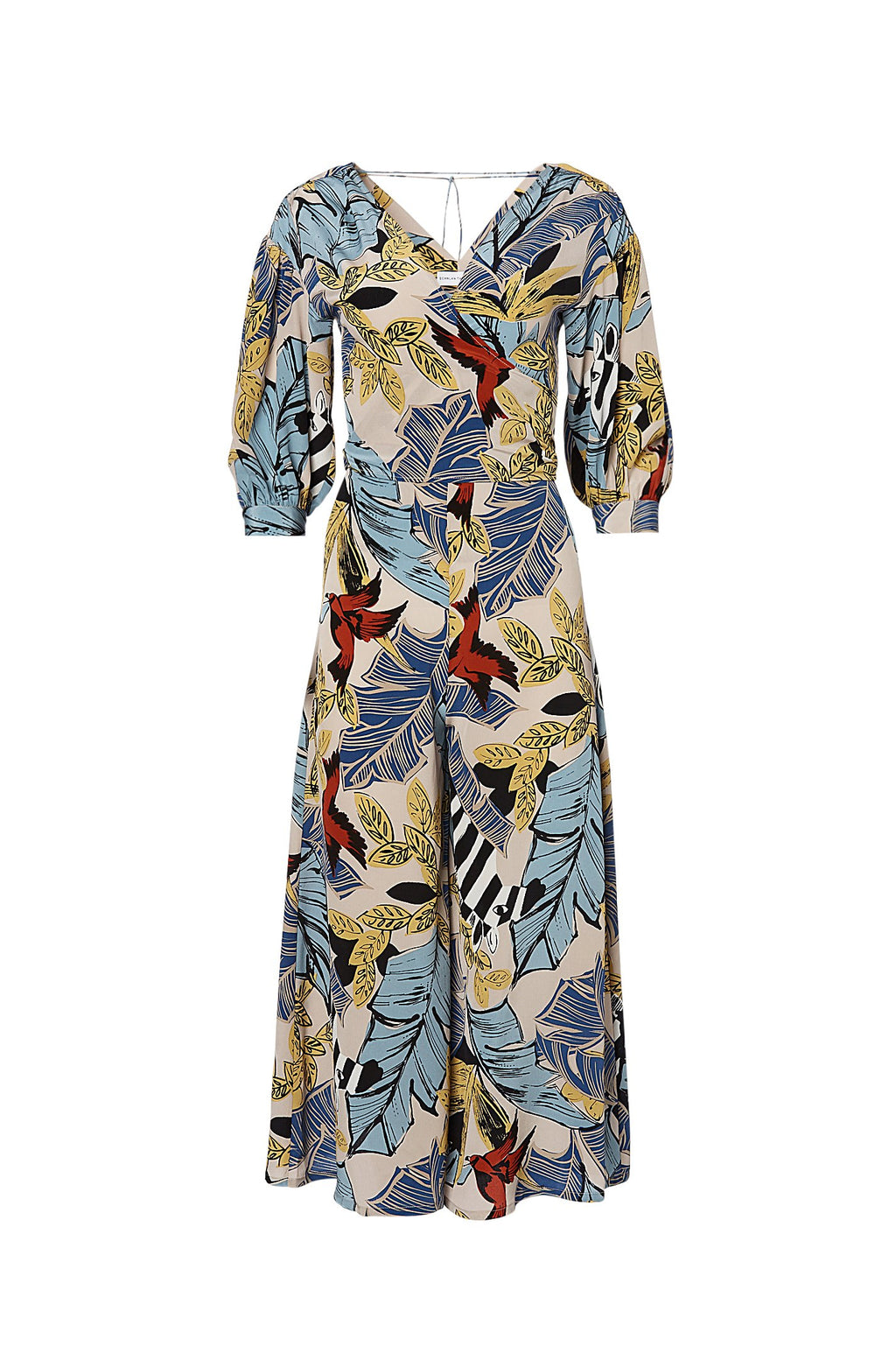 CDC ZEBRA WRAP JUMPSUIT