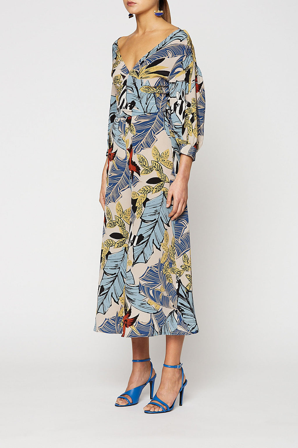 CDC ZEBRA WRAP JUMPSUIT