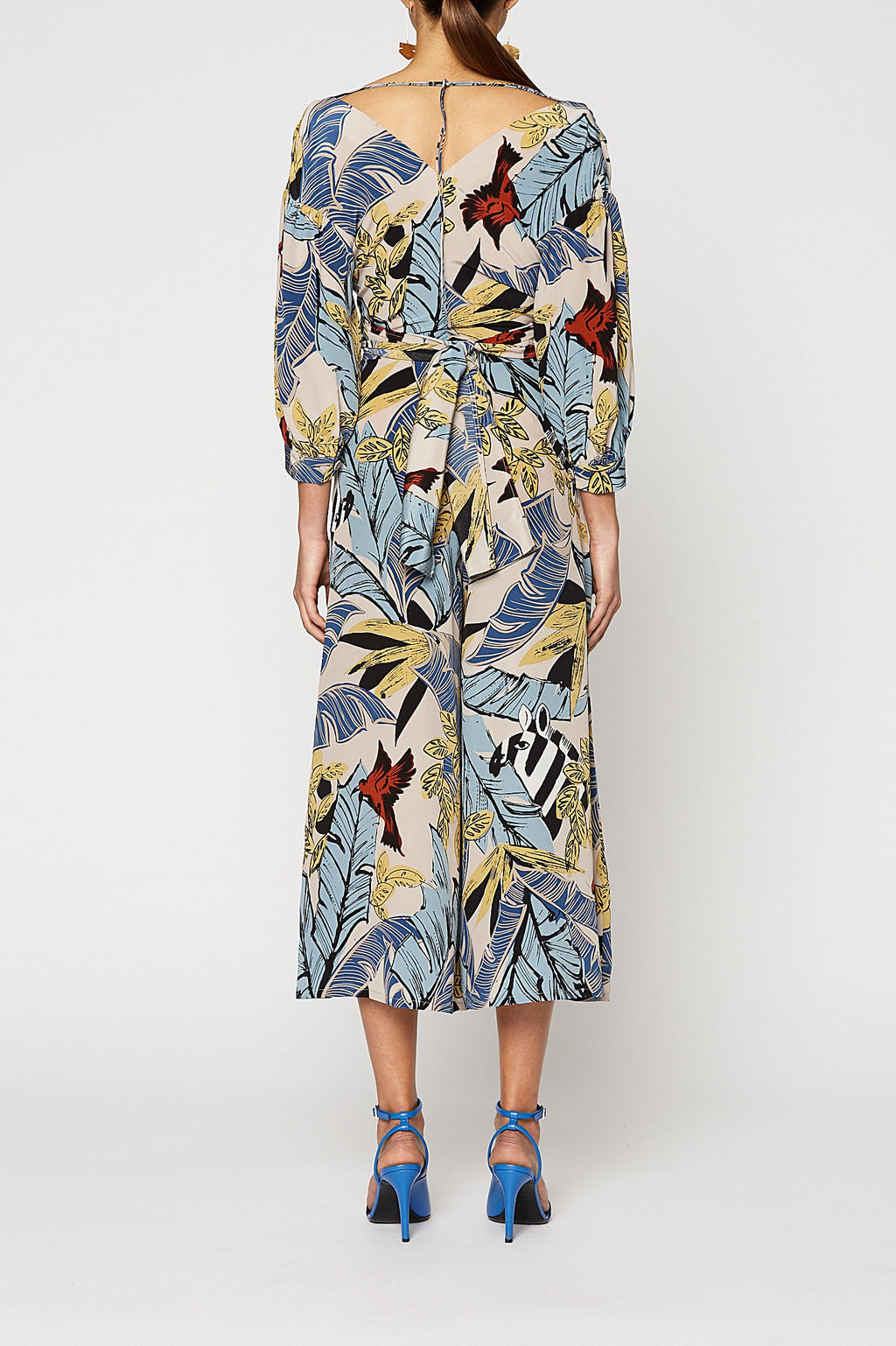 CDC ZEBRA WRAP JUMPSUIT