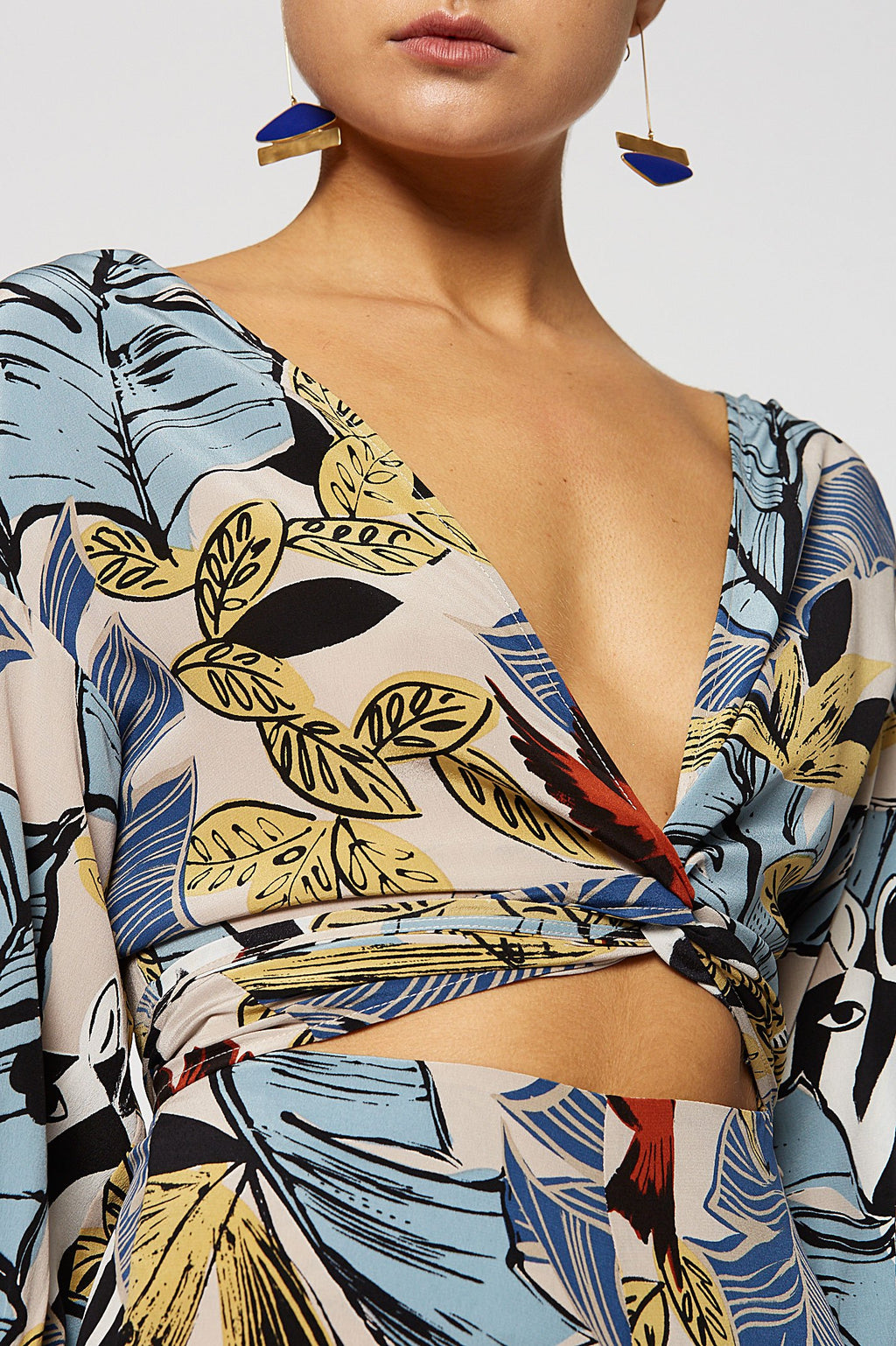 CDC ZEBRA WRAP JUMPSUIT
