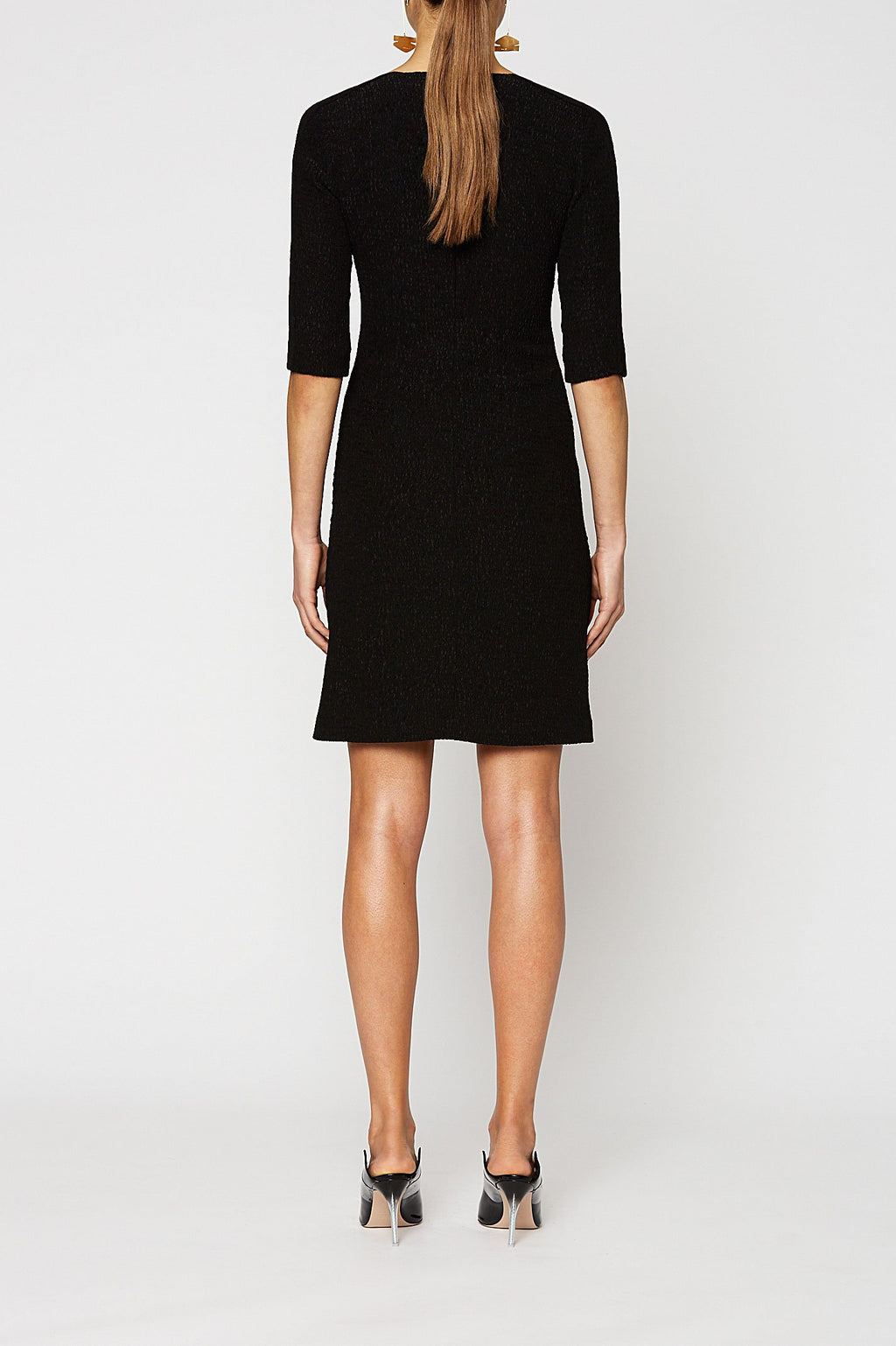 STRETCH REPTILE MINI DRESS
