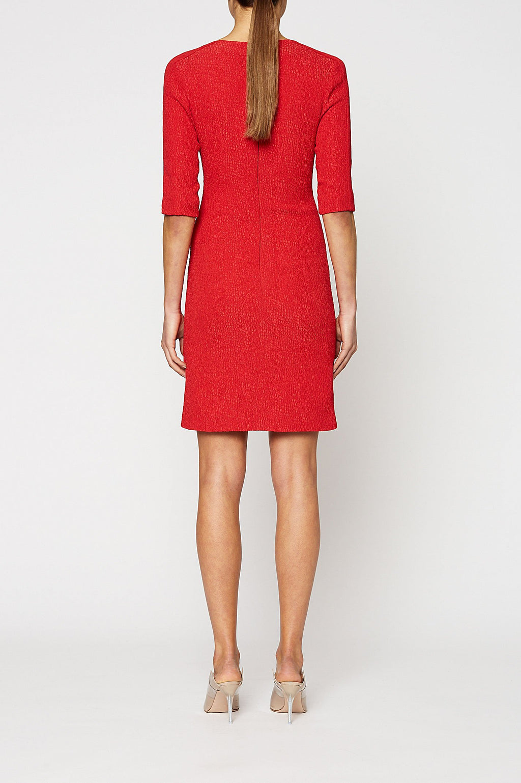 STRETCH REPTILE MINI DRESS