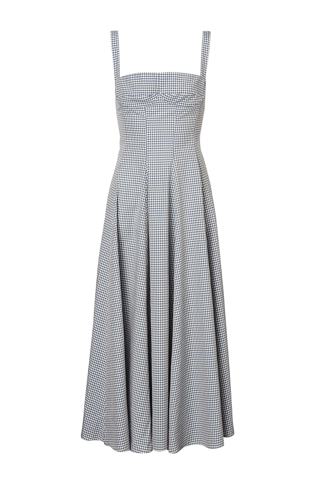 GINGHAM BRALETTE DRESS