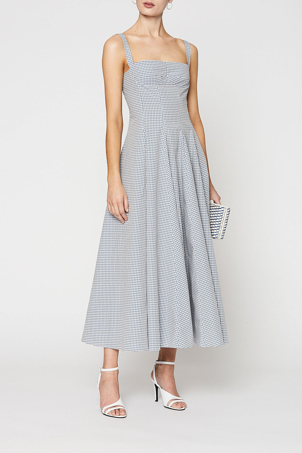 GINGHAM BRALETTE DRESS
