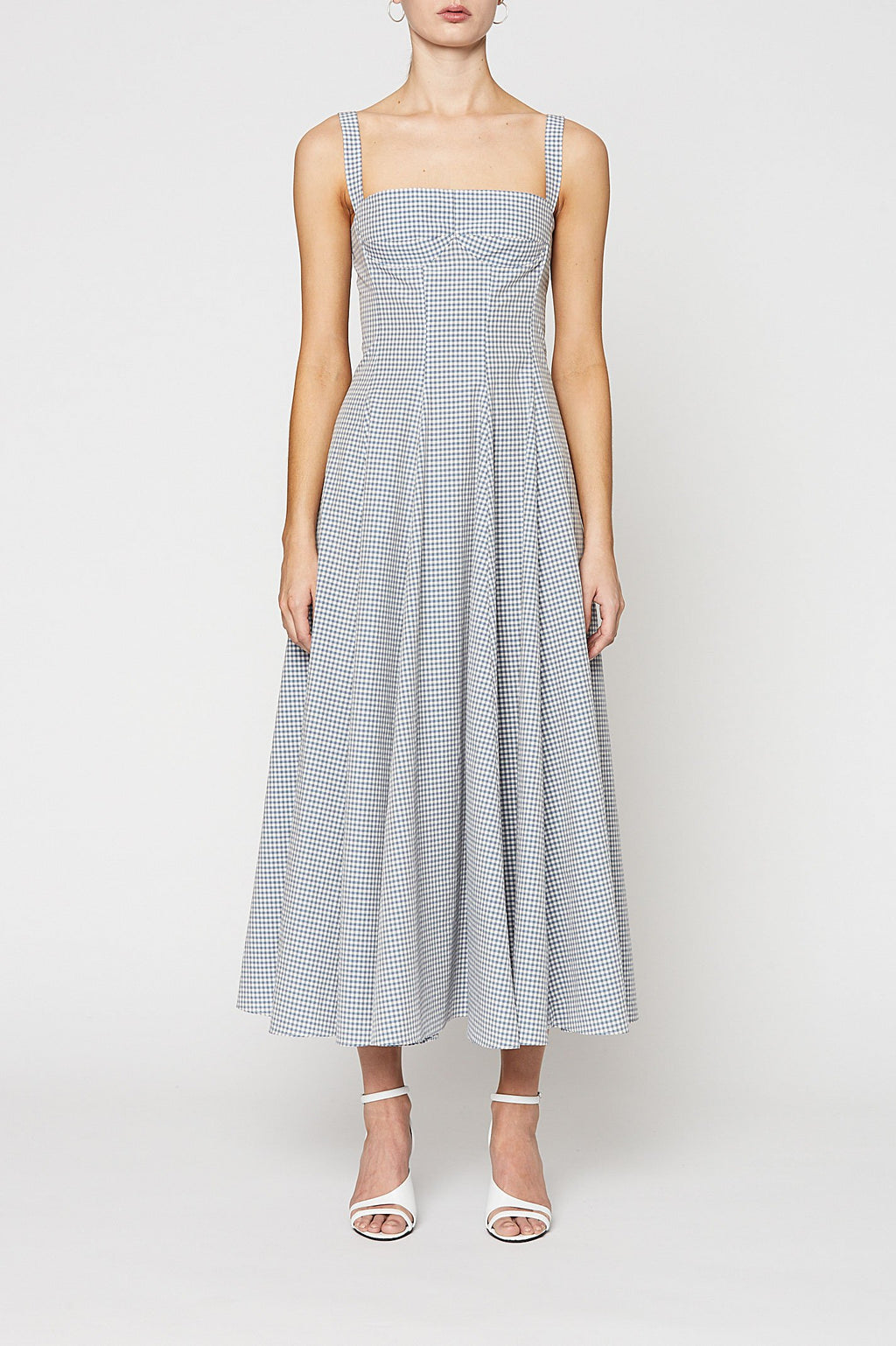 GINGHAM BRALETTE DRESS