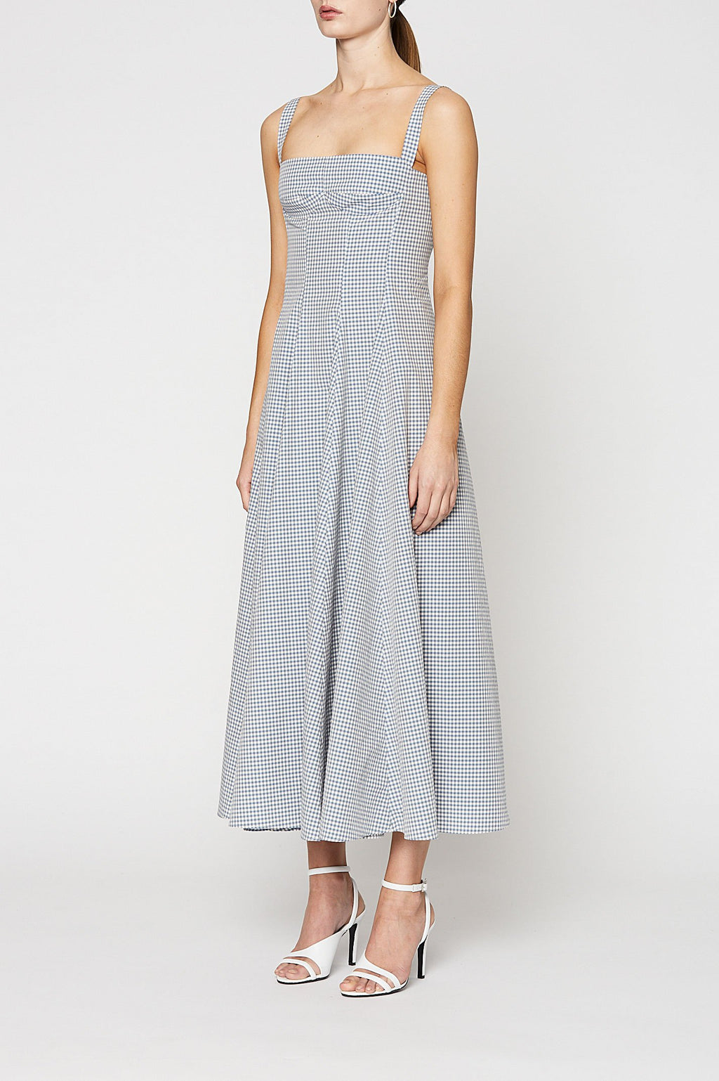 GINGHAM BRALETTE DRESS