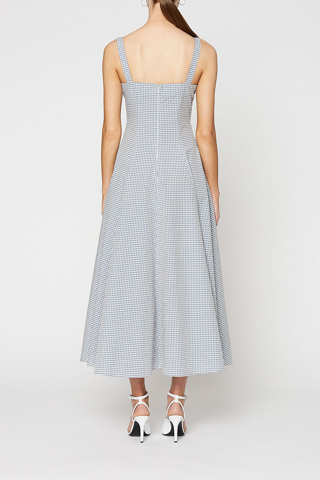 GINGHAM BRALETTE DRESS