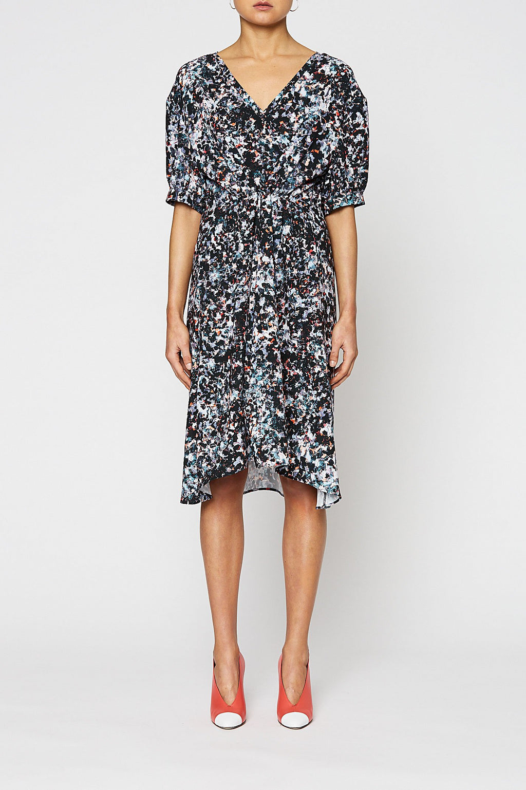 STORMY PRINT DRESS