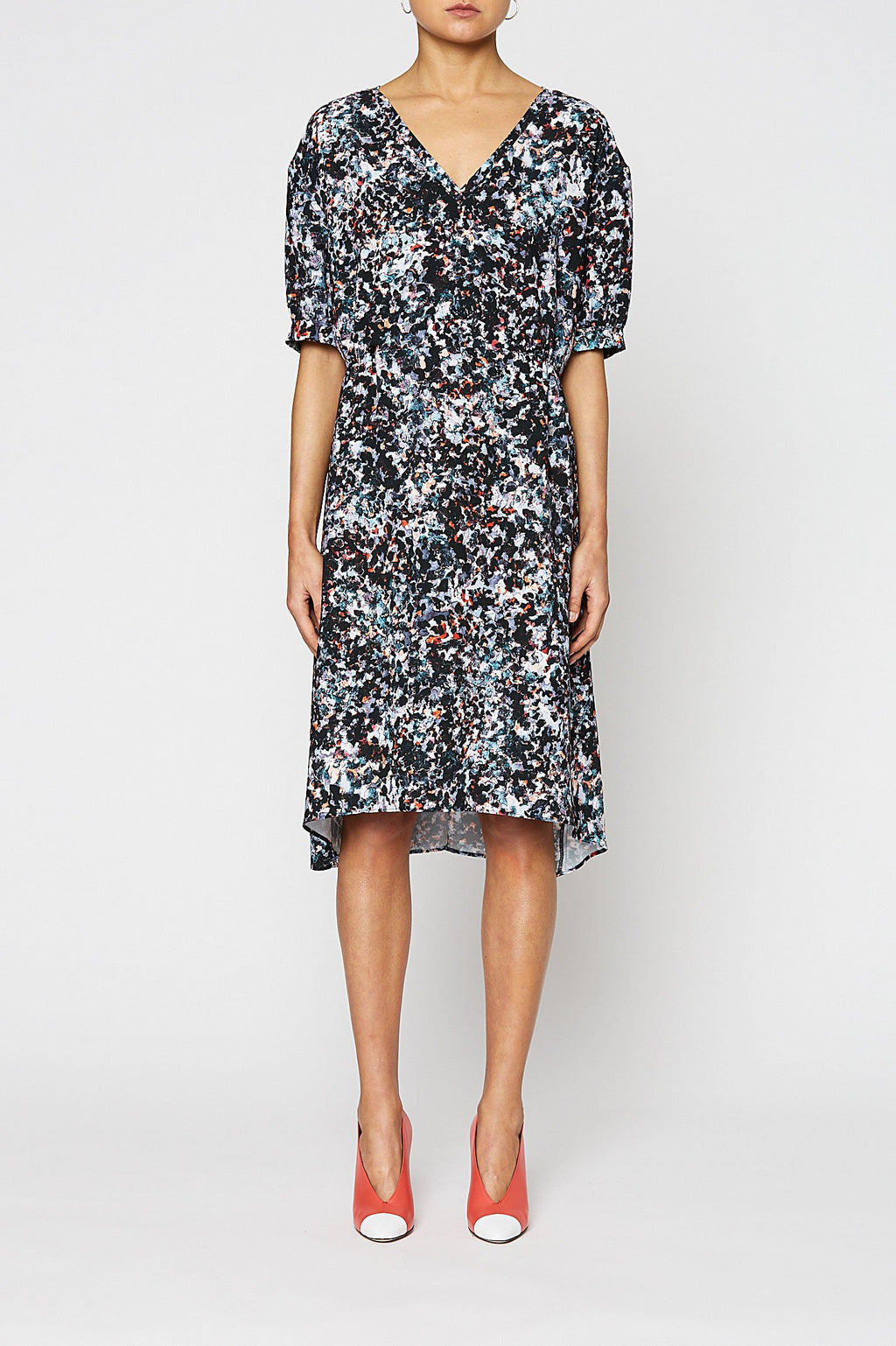STORMY PRINT DRESS