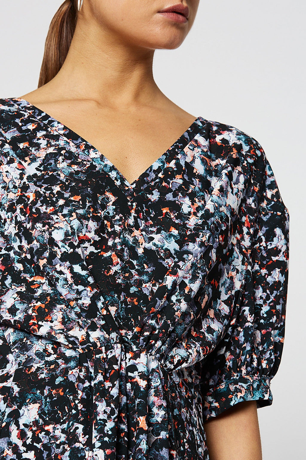 STORMY PRINT DRESS
