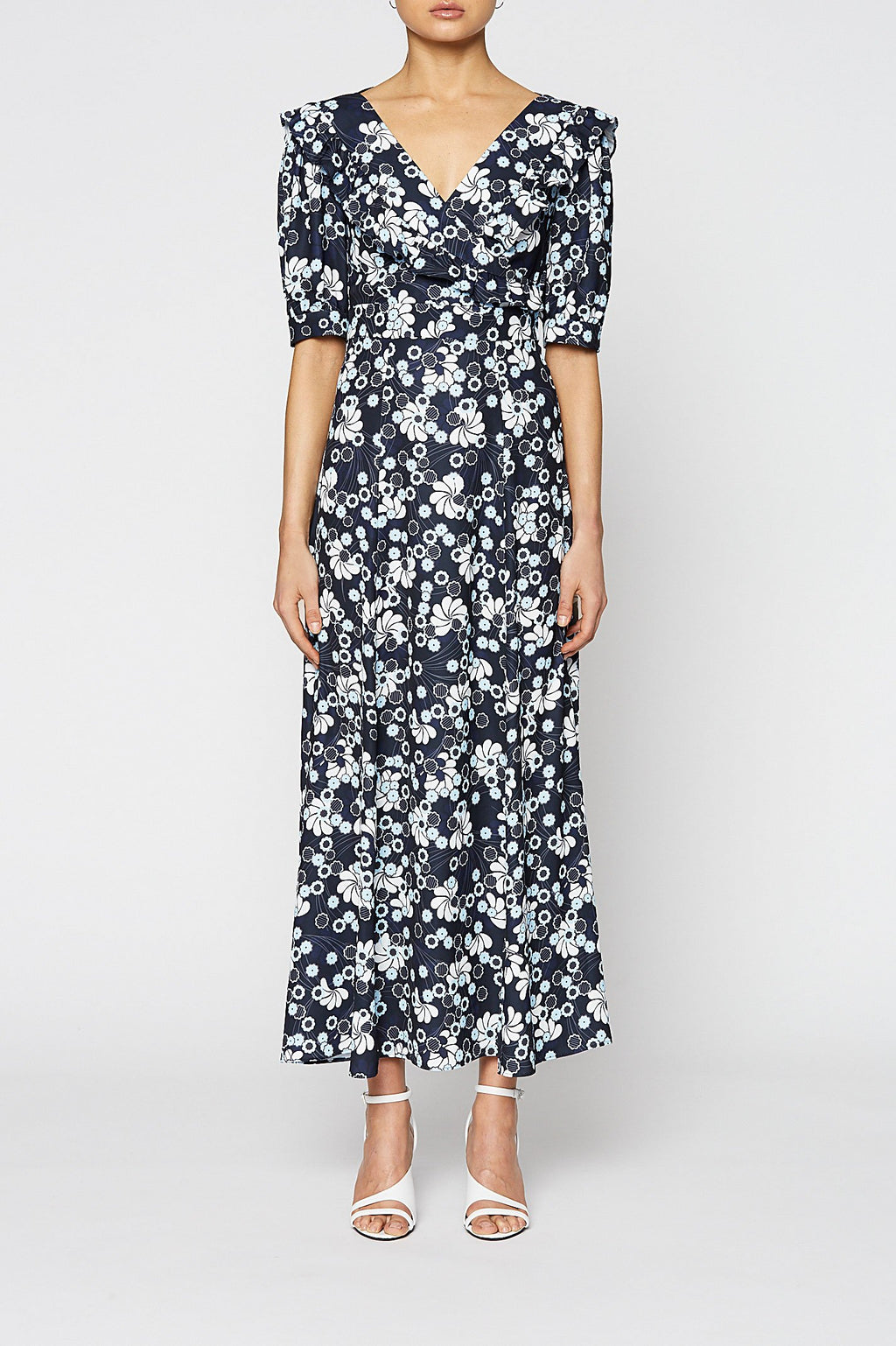 SWINGY PRINT DRESS