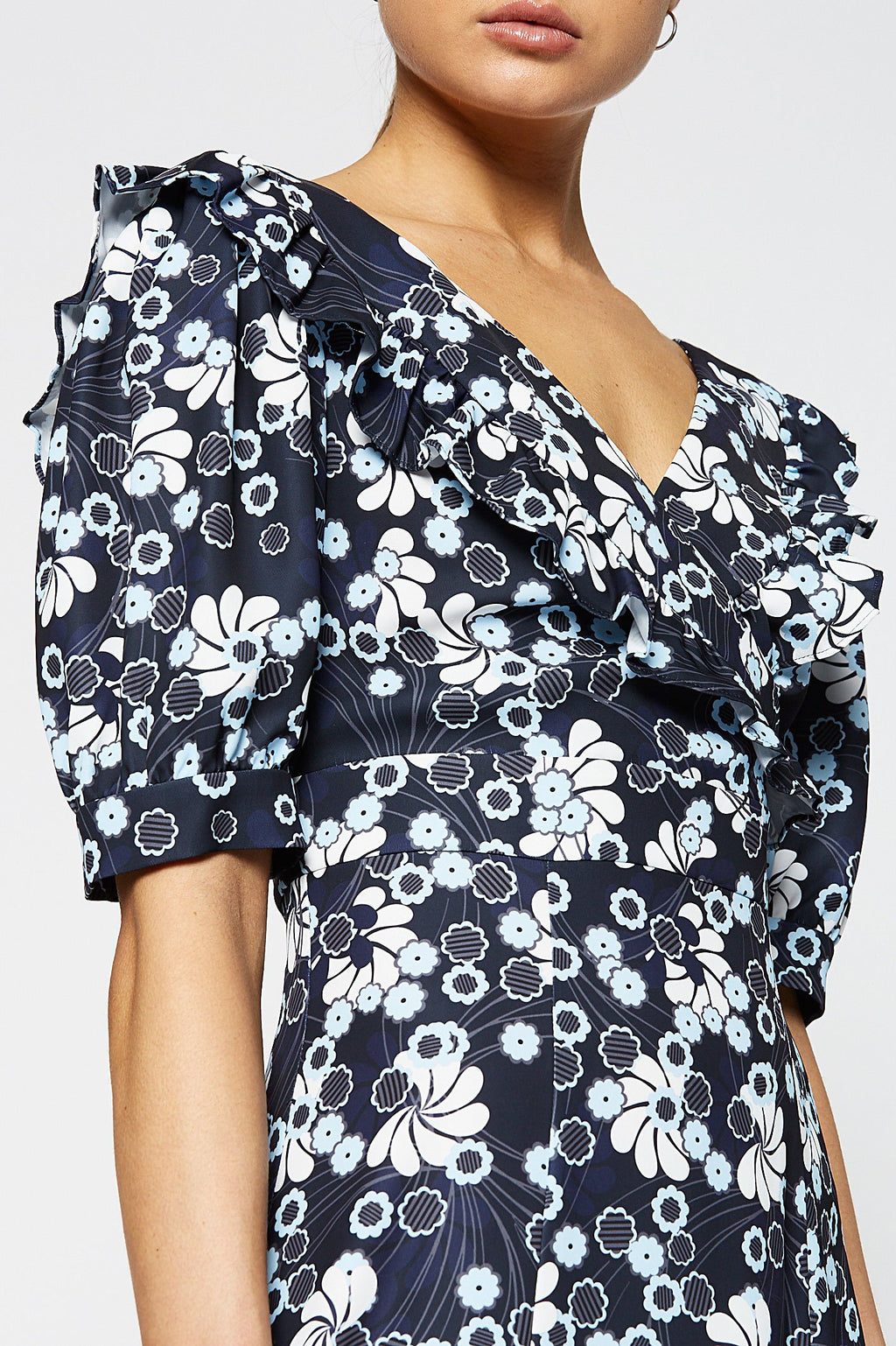 SWINGY PRINT DRESS