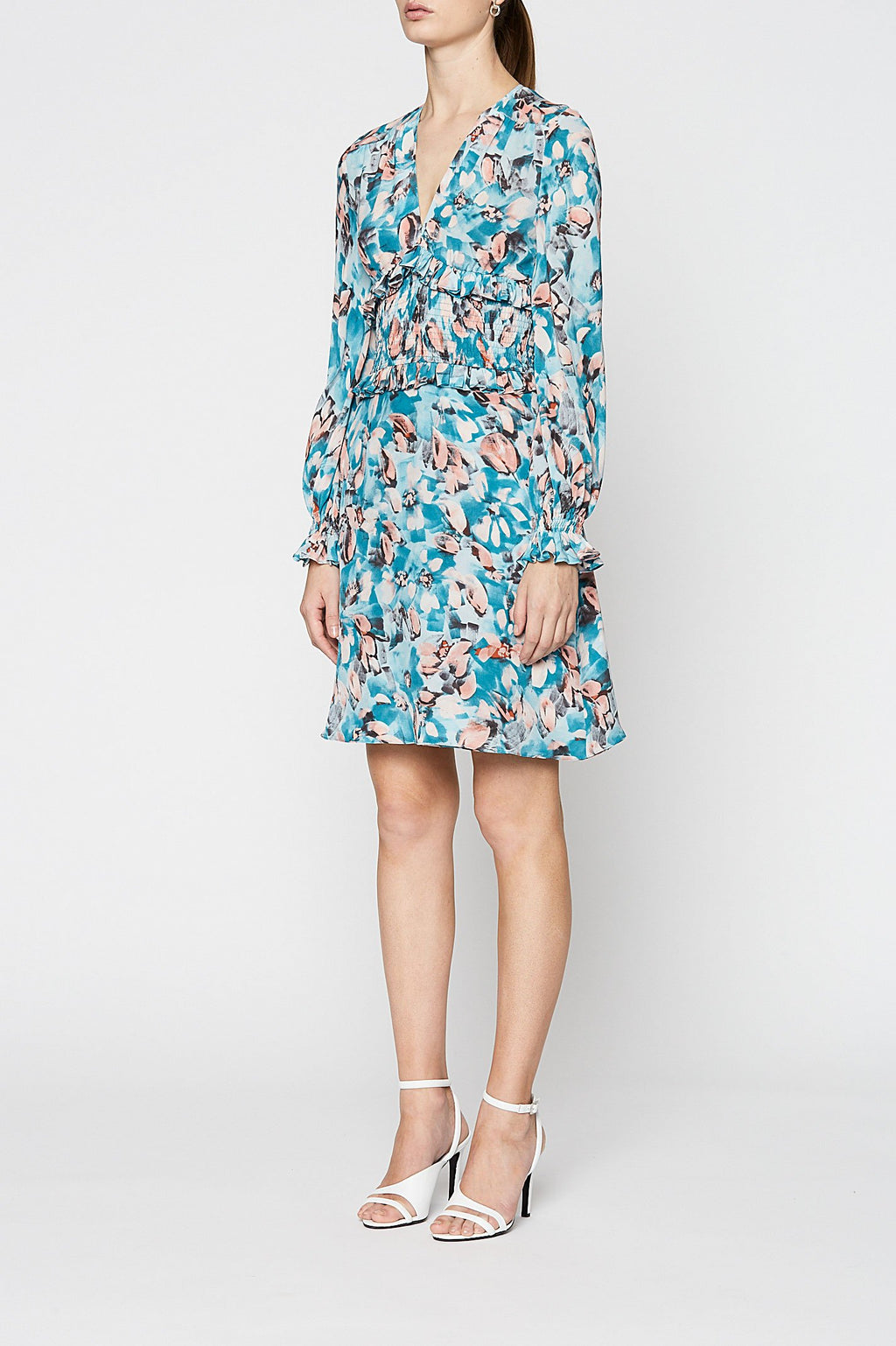 MAGNOLIA PRINT DRESS