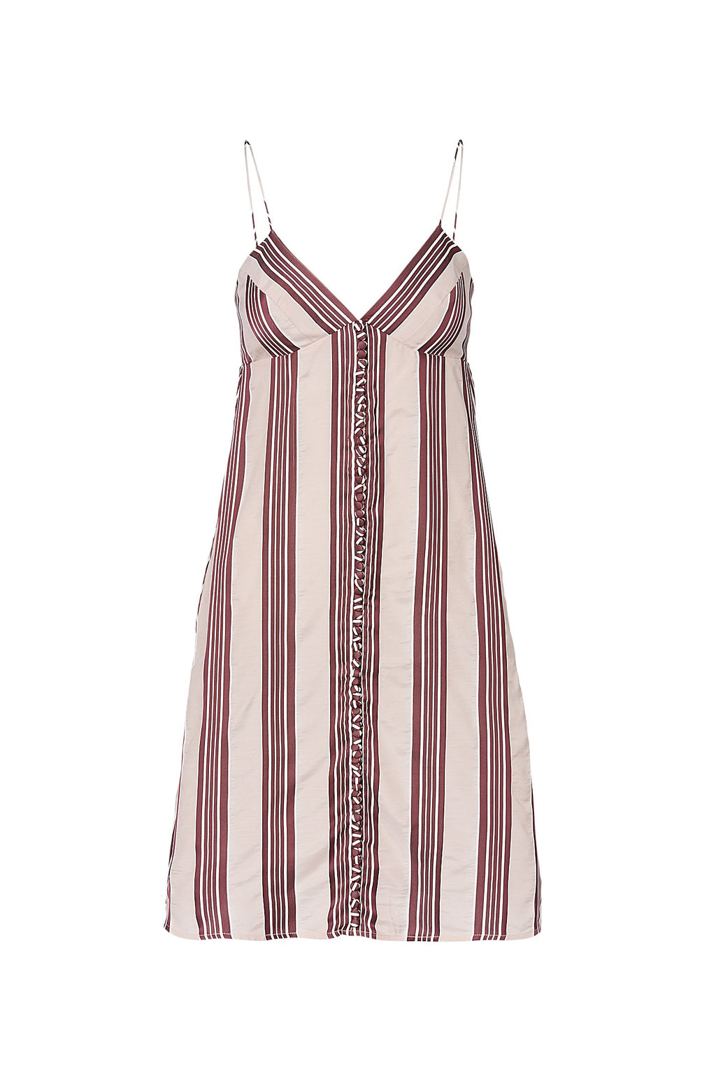 STRIPE SHOESTRING DRESS