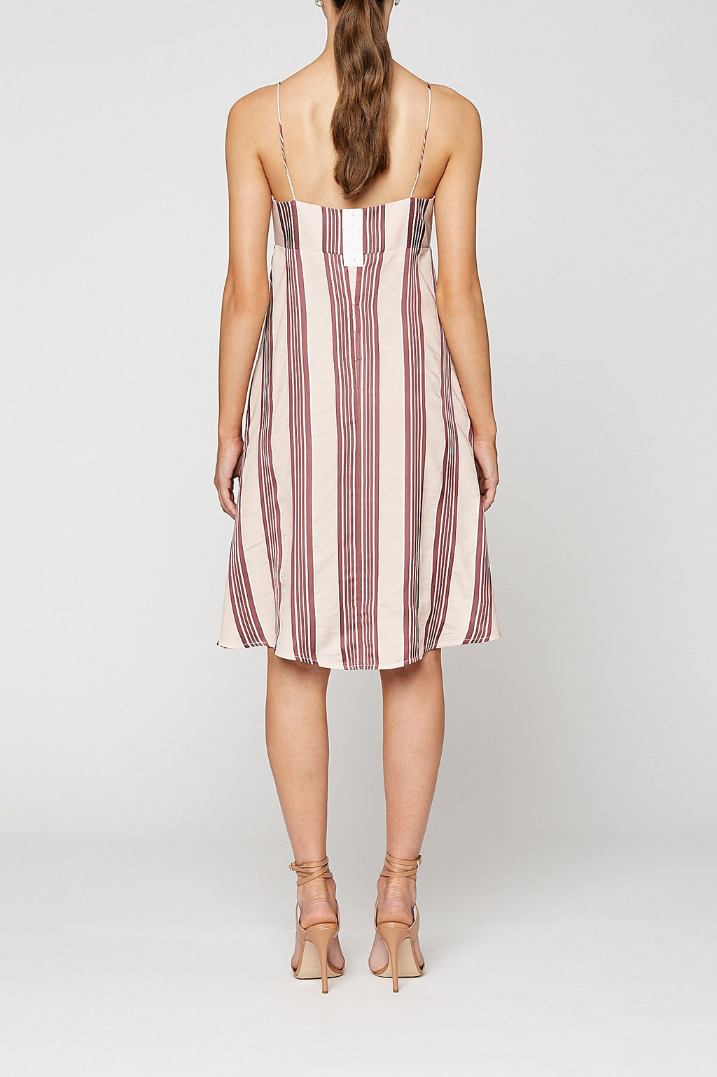 STRIPE SHOESTRING DRESS