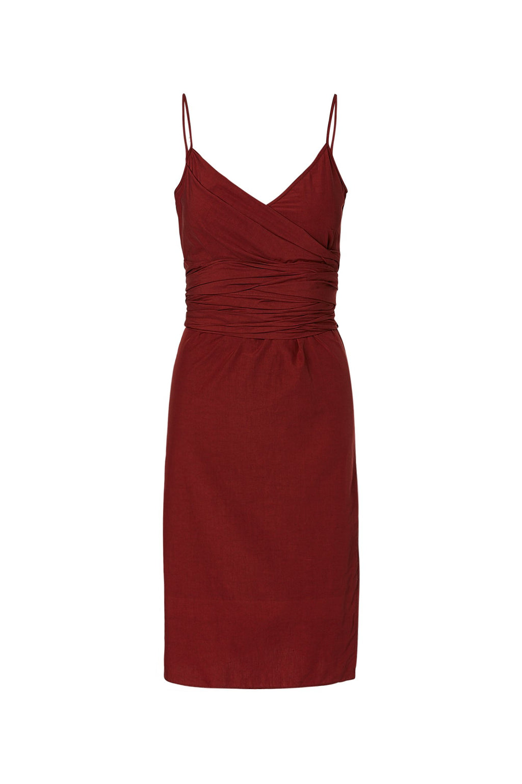 WRAP TIE DRESS