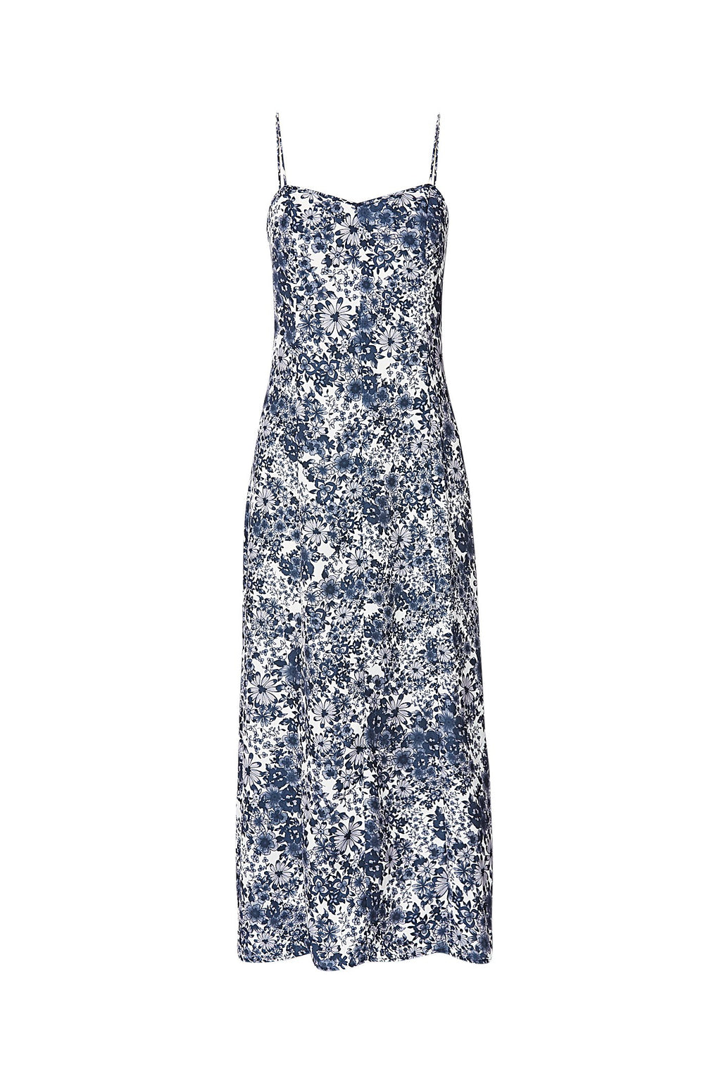 MONO FLORAL DRESS