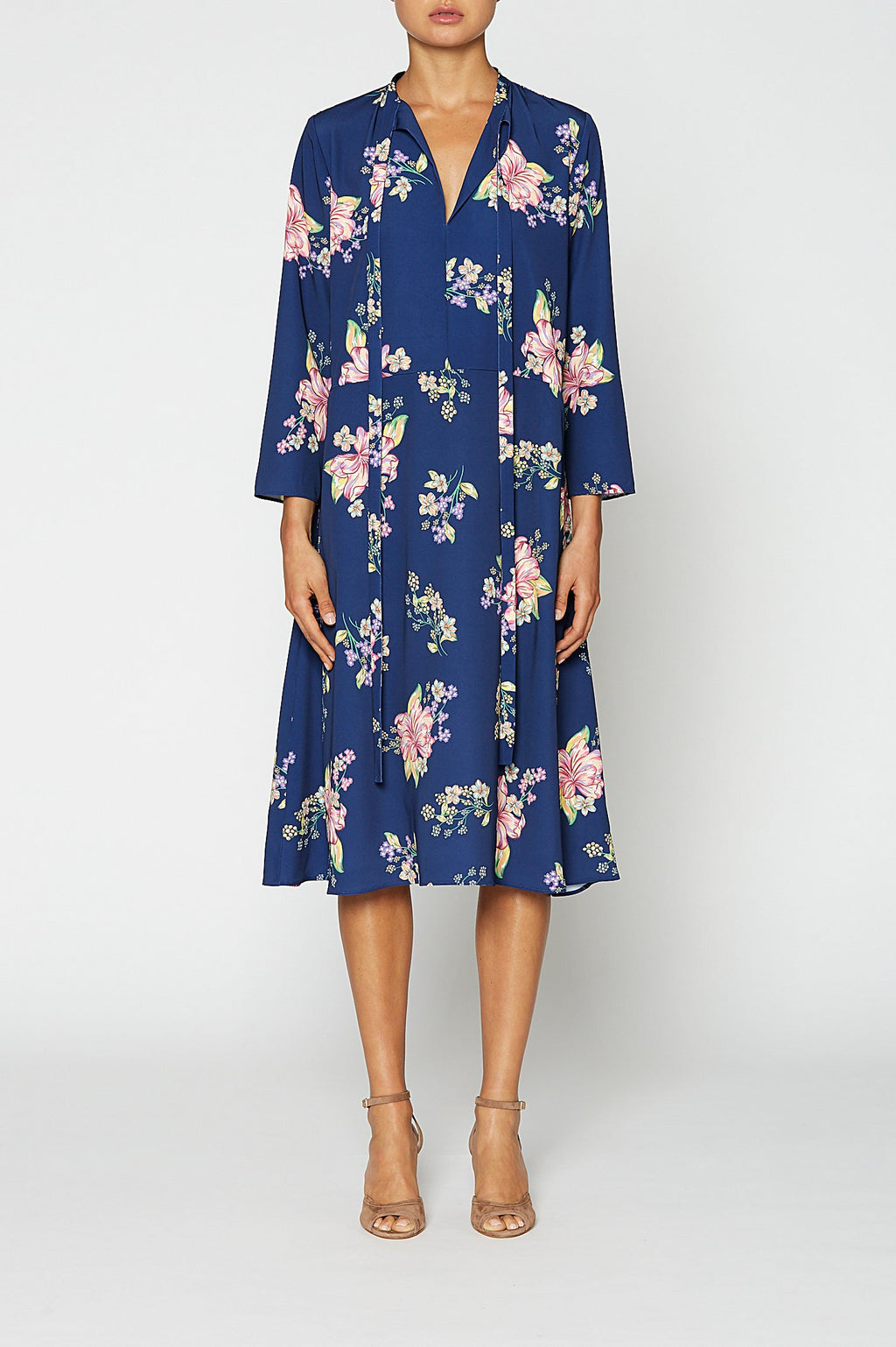 TAHITA PRINT DRESS