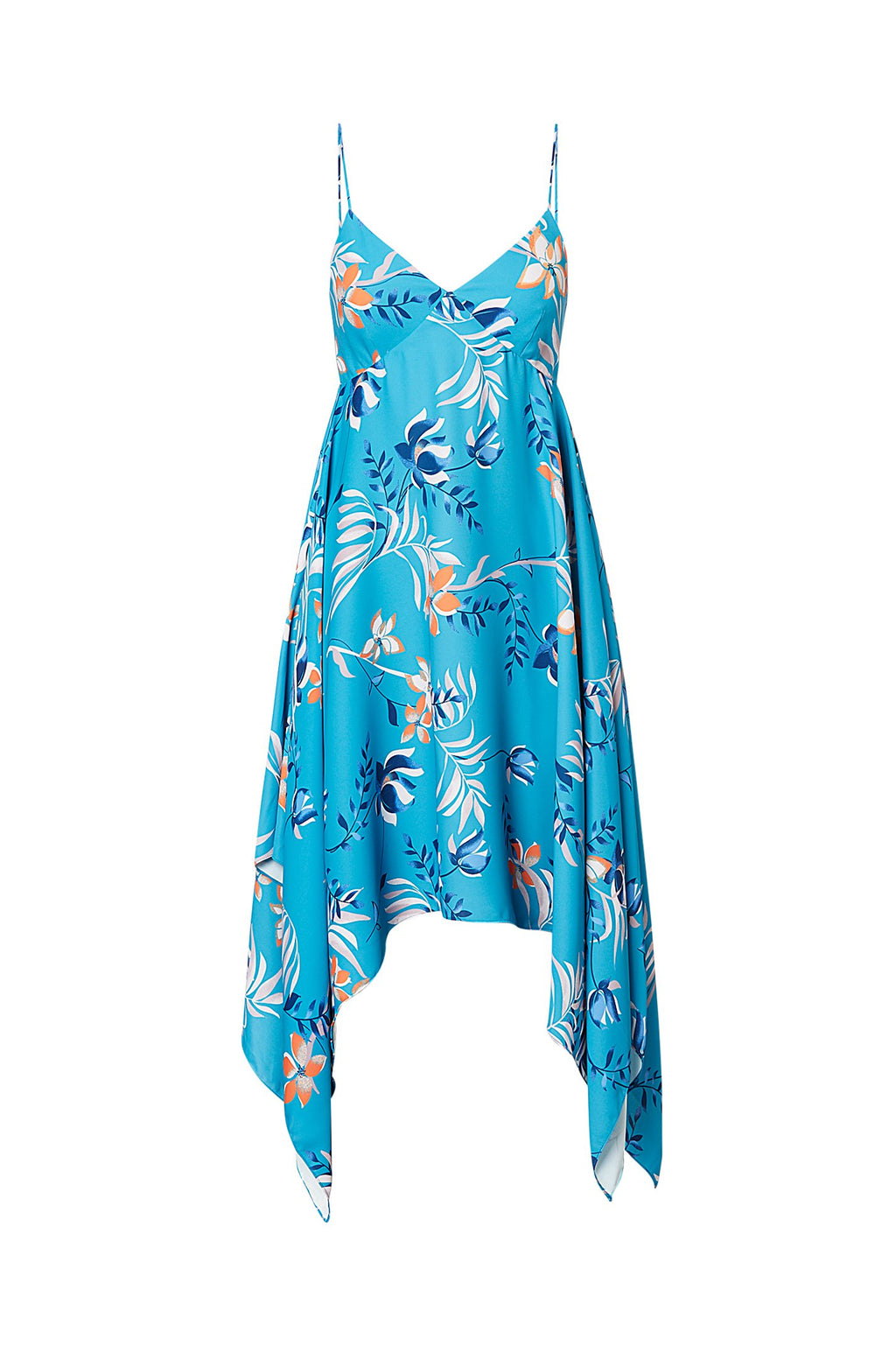 LEAFY PRINT DRESS
