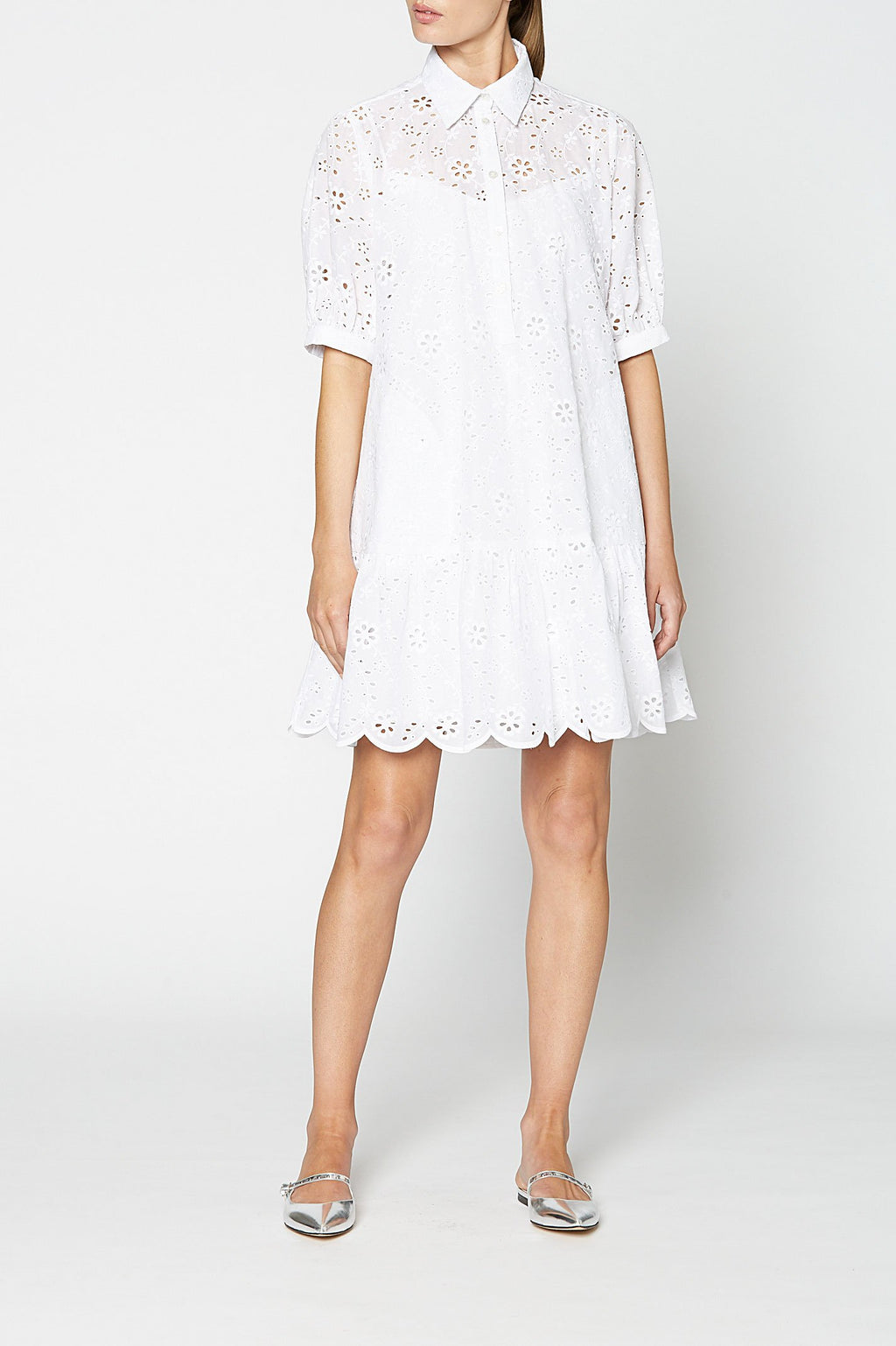 EMBROIDERED DRESS