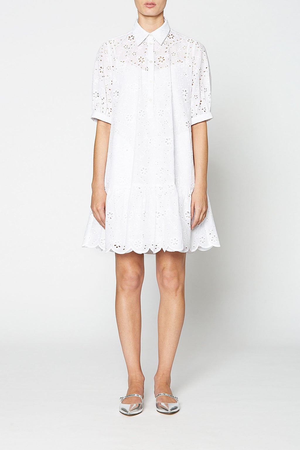 EMBROIDERED DRESS
