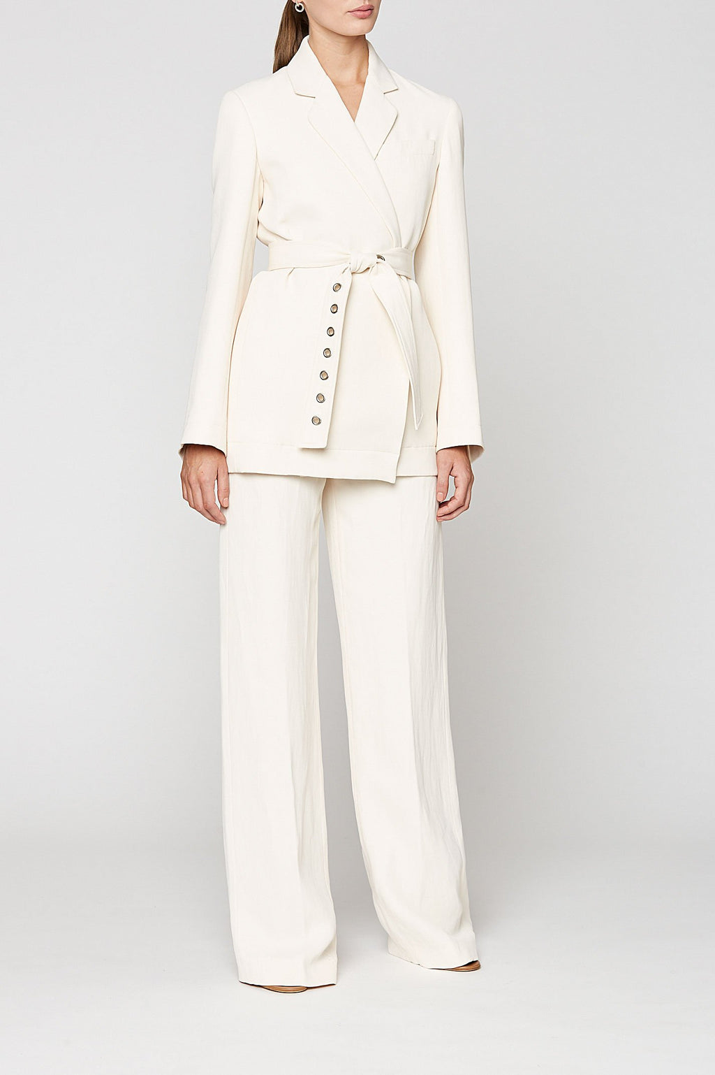 EYELET BELT JACKET