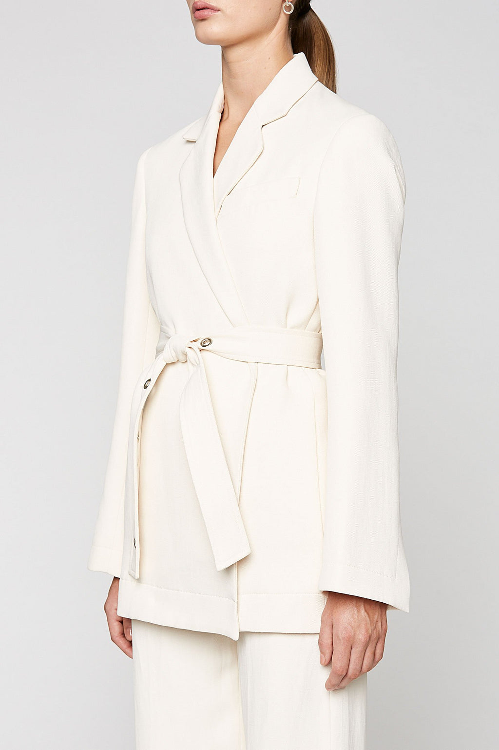 EYELET BELT JACKET