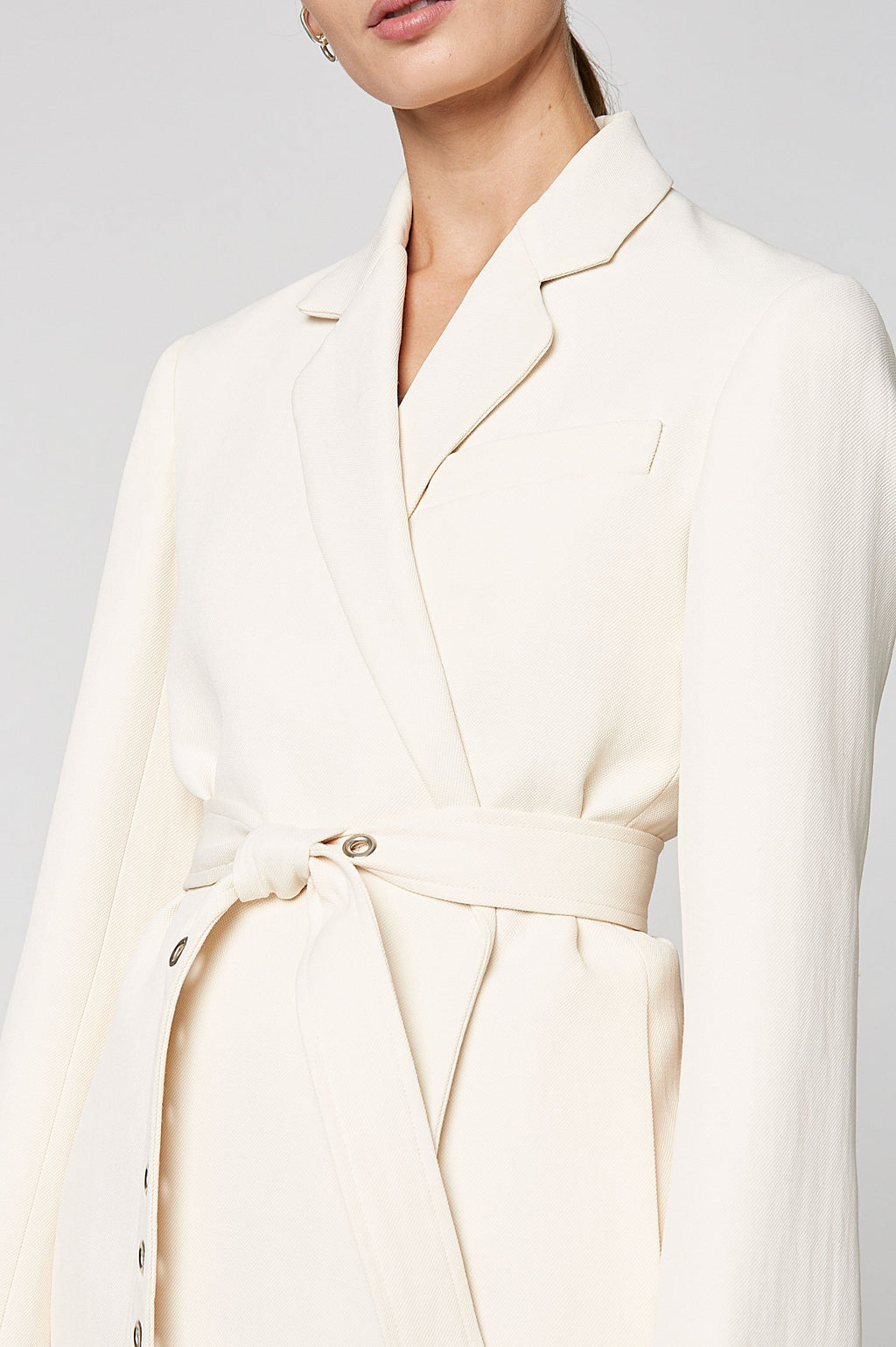 EYELET BELT JACKET