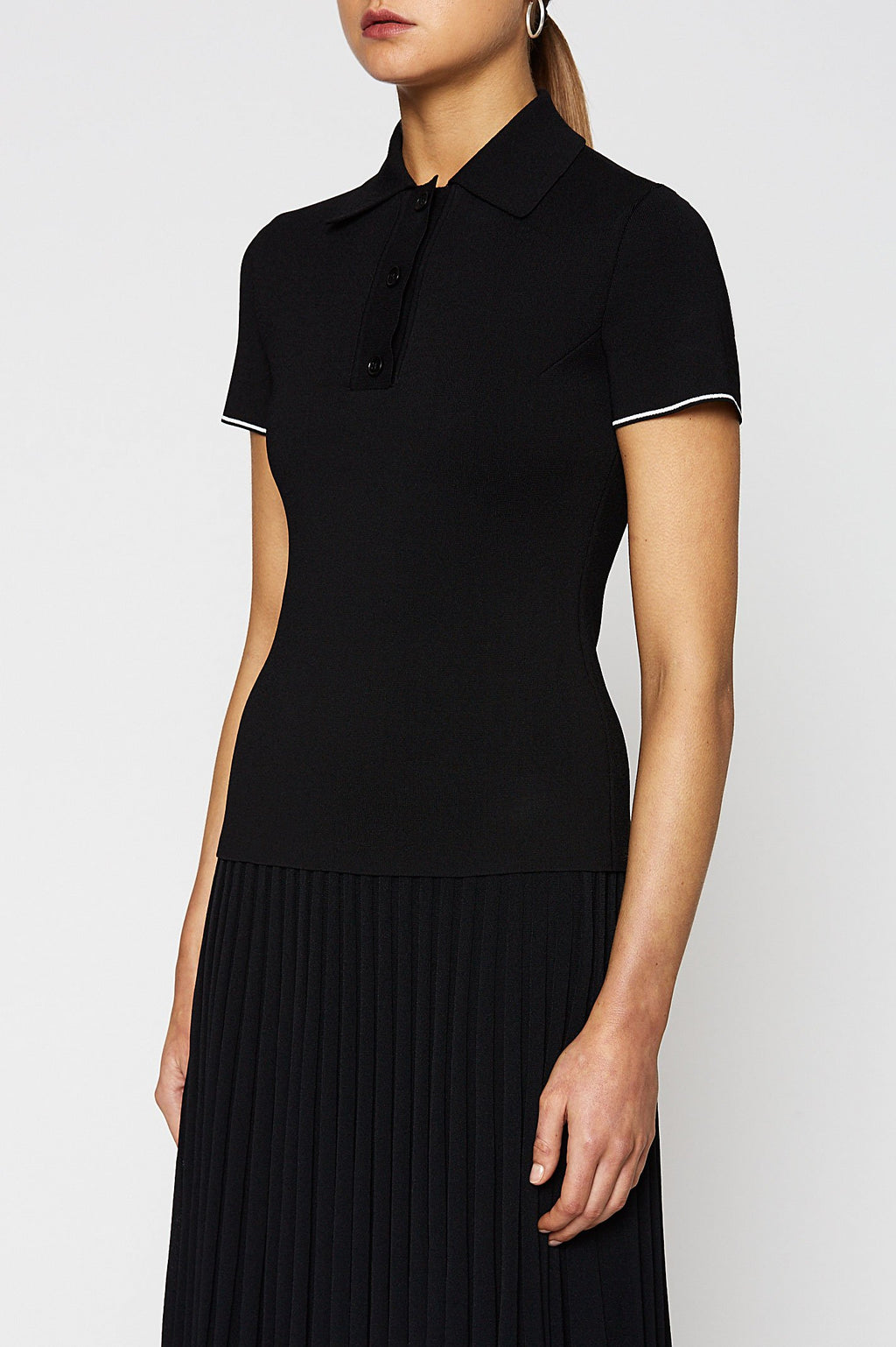 CREPE KNIT MILANO POLO