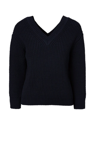 KISS DOUBLE V-NECK SWEATER 3