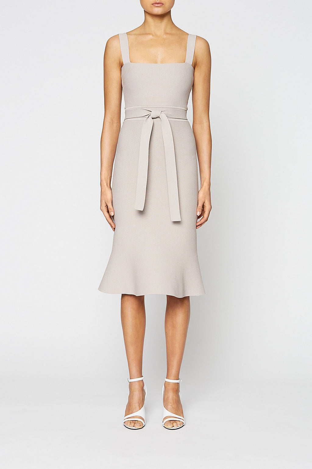 CREPE KNIT BRALETTE DRESS