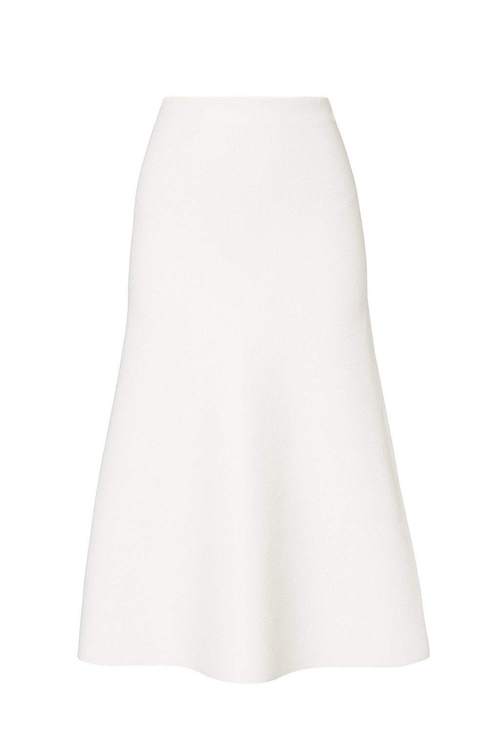 CREPE KNIT A-LINE SKIRT