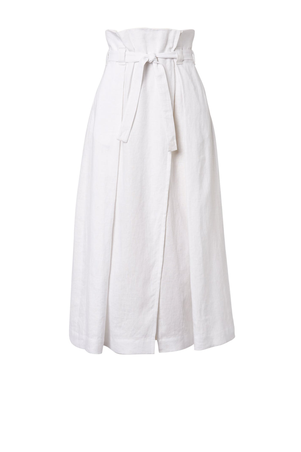 LINEN HIGH WAIST SKIRT