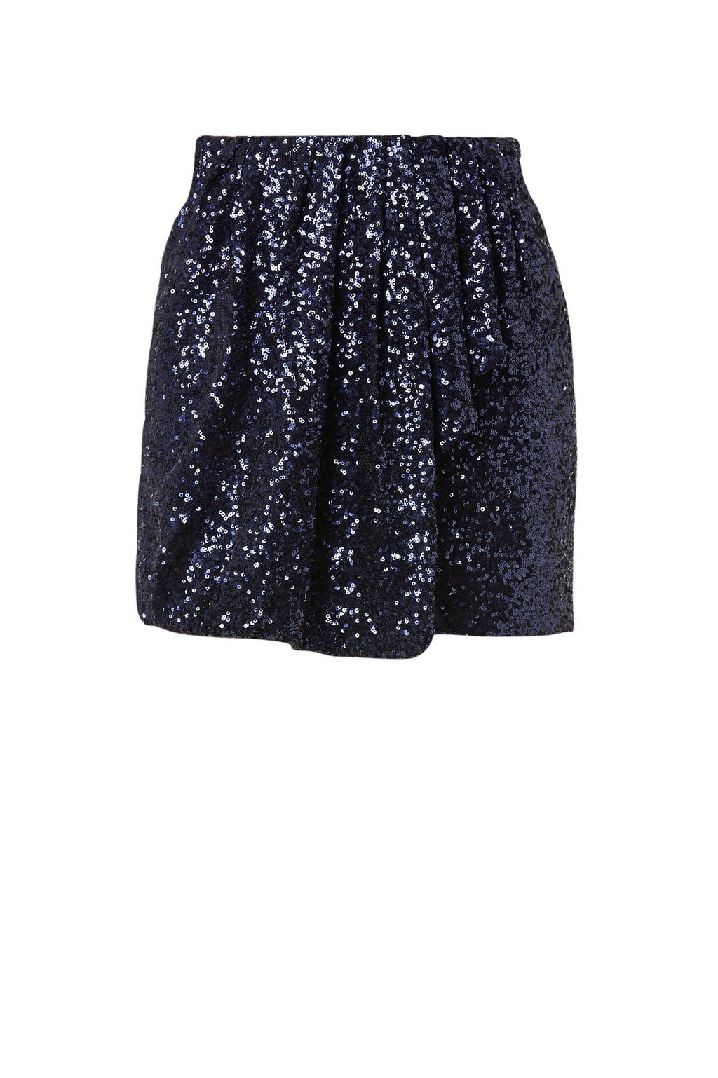 SEQUIN PLEAT SKIRT