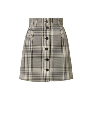 PLAID SKIRT