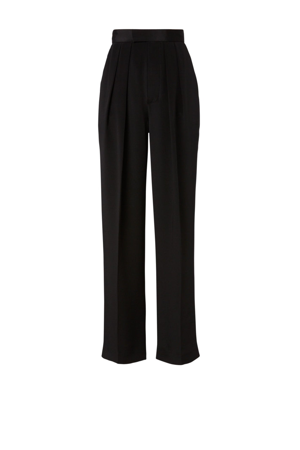 SILK PLEAT TROUSER