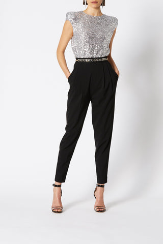 TAILORED PLEAT TROUSER