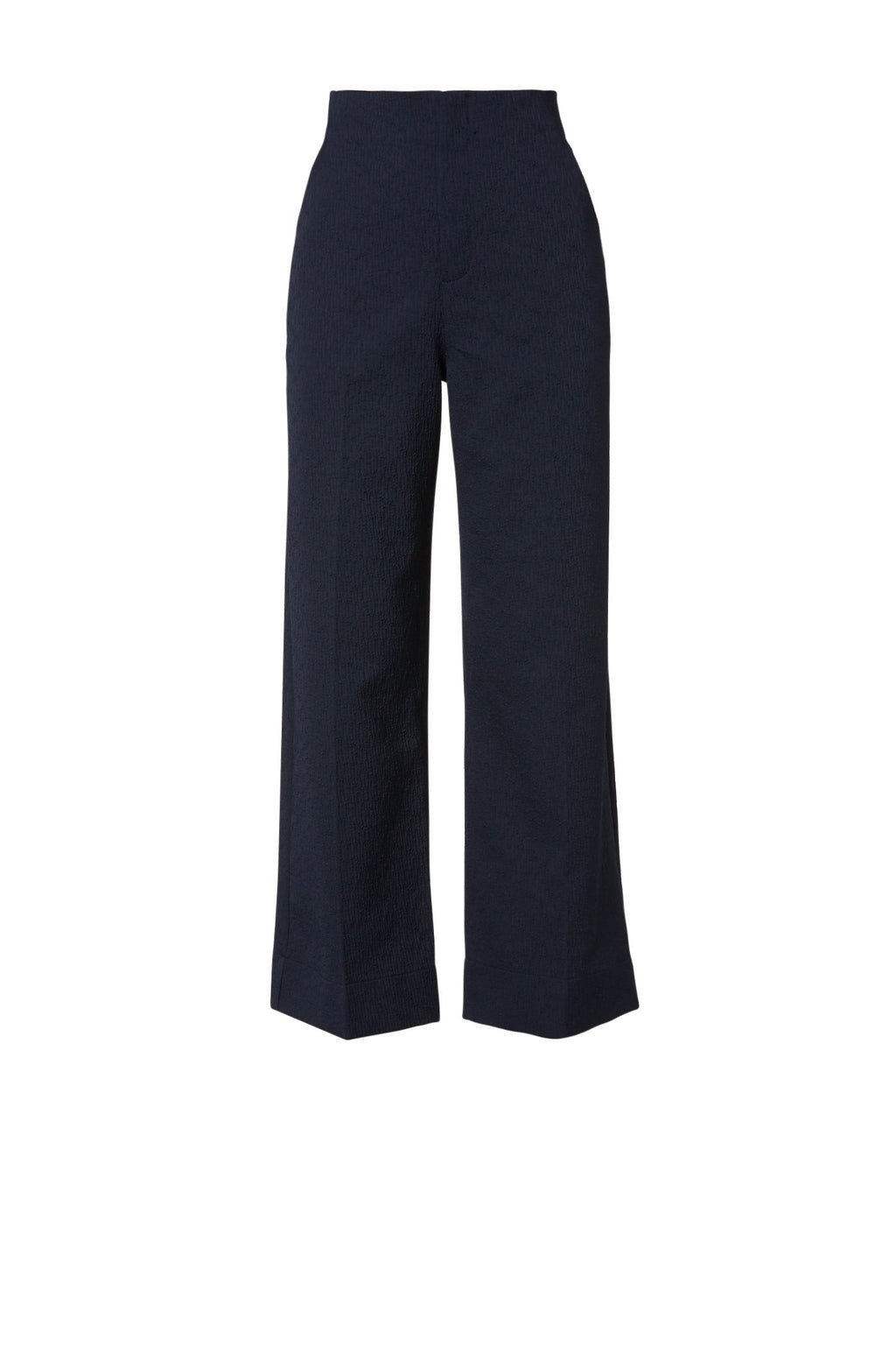 TEXTURED CROPPED TROUSER