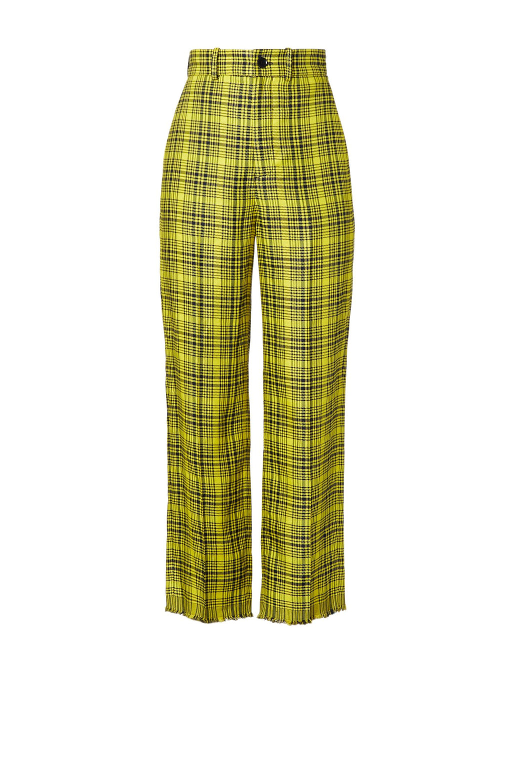 PLAID TROUSER