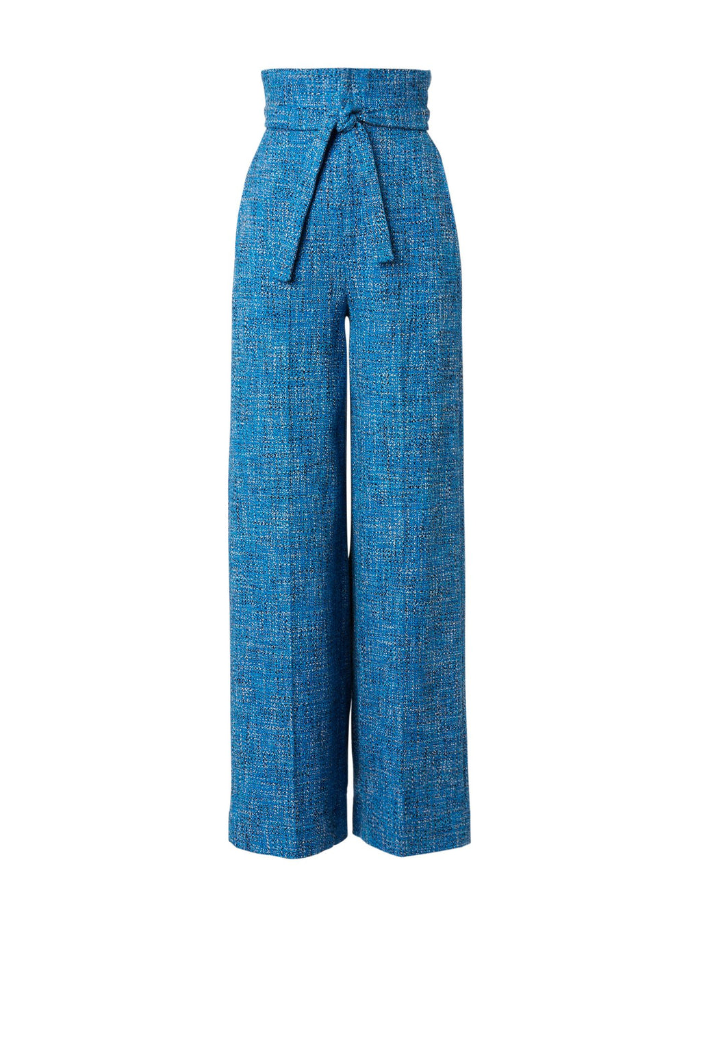 TWEED HIGH WAIST TROUSER