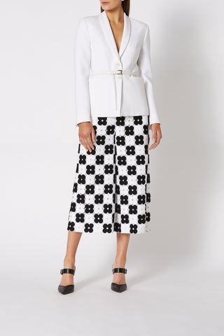 POP LACE CROPPED TROUSER