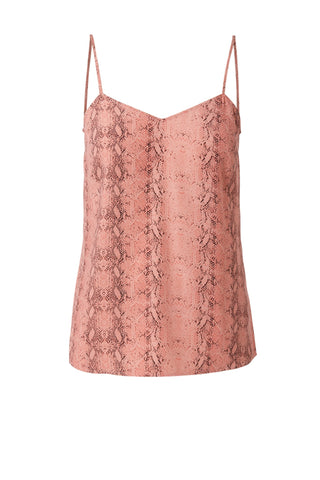 SILK REPTILE PRINT CAMISOLE