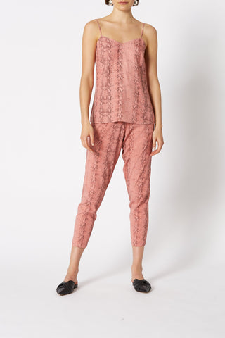 SILK REPTILE PRINT CAMISOLE