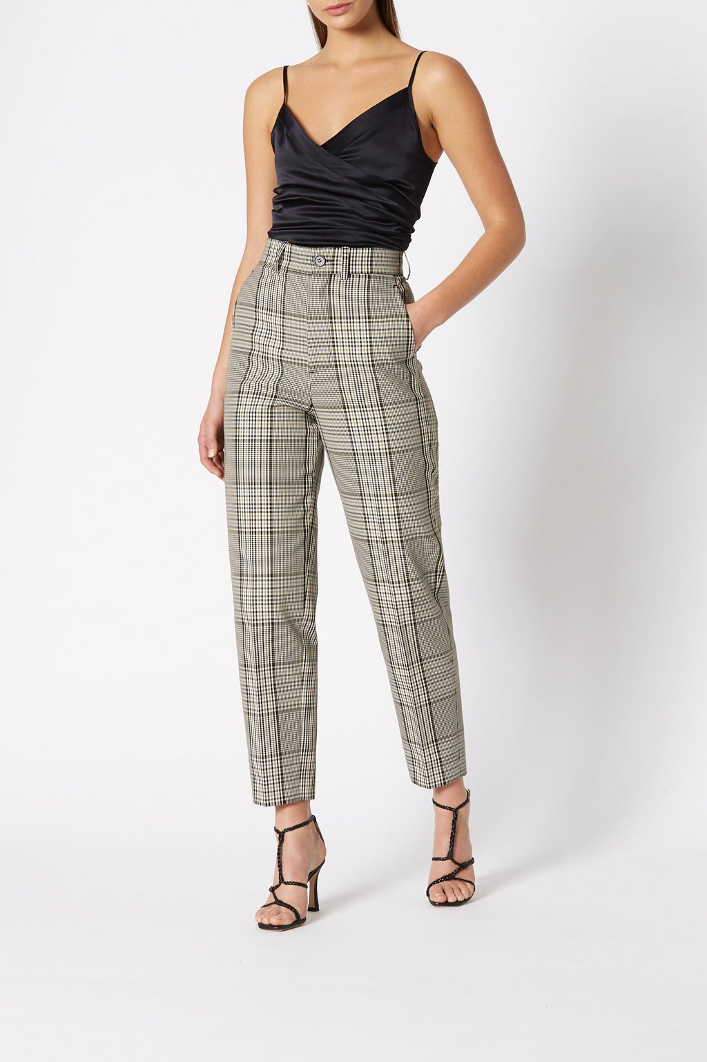 SILK WRAP CAMISOLE