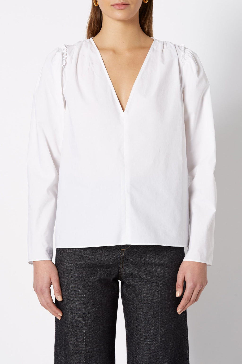 V-NECK BLOUSE