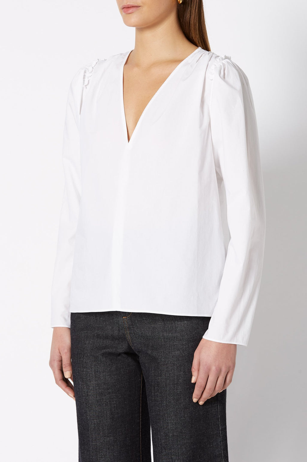 V-NECK BLOUSE
