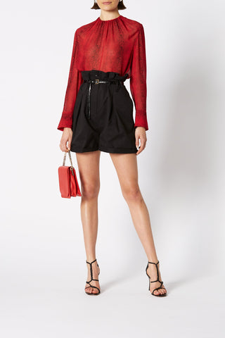 GGT REPTILE PRINT BLOUSE