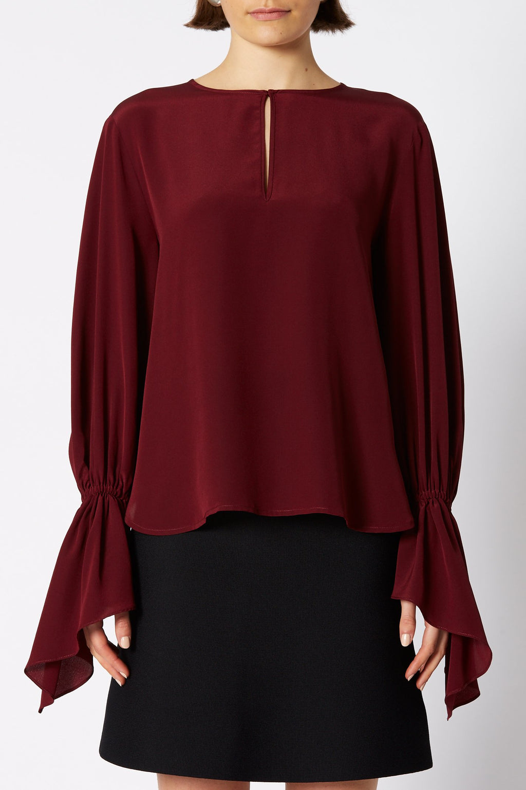 CDC FLUTE SLEEVE BLOUSE