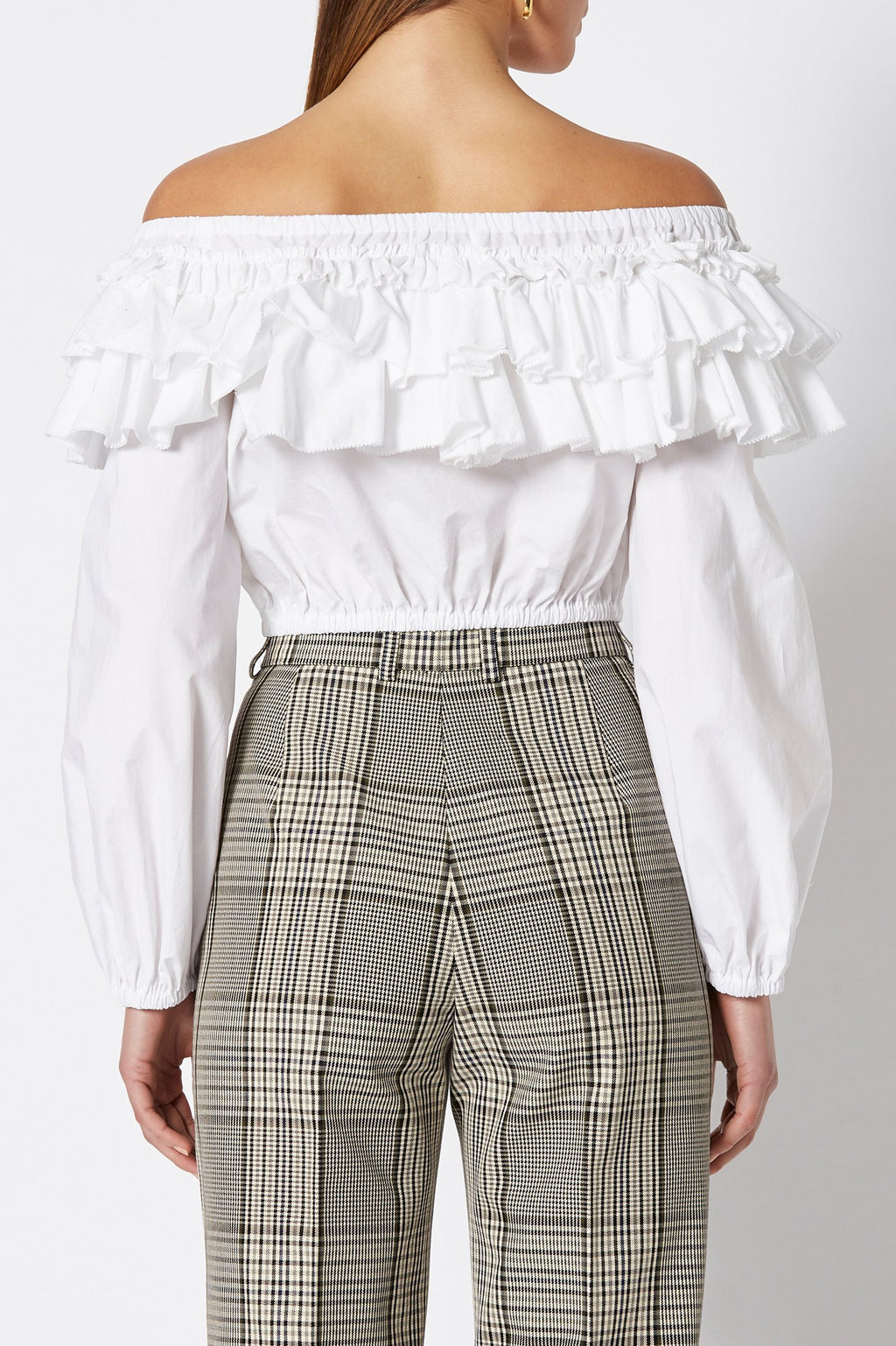 RUFFLE BLOUSE